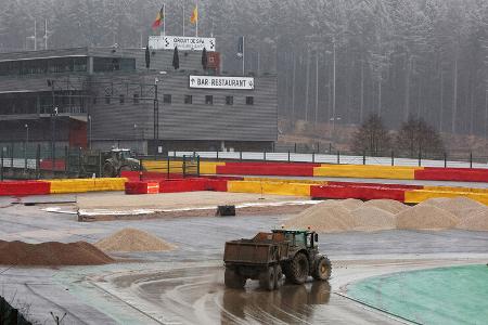 Spa-Francorchamps - Baustelle - 2022