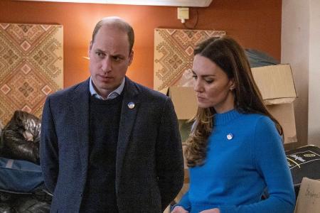 William und Kate zeigen erneut Unterstützung für die Ukraine William und Kate zeigen erneut Unterstützung für die Ukraine