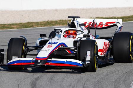 Haas VF-22 - Shakedown - Barcelona - 2022