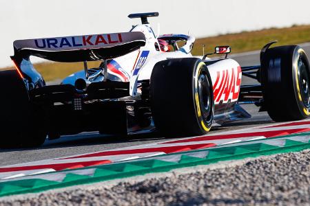 Haas VF-22 - Shakedown - Barcelona - 2022