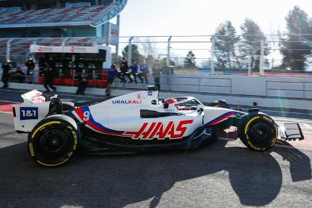 Haas VF-22 - Shakedown - Barcelona - 2022