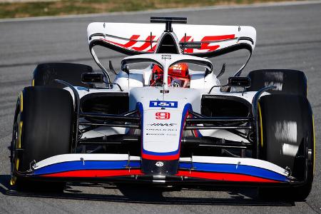 Haas VF-22 - Shakedown - Barcelona - 2022