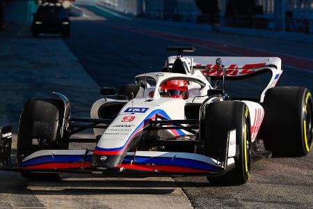 Haas VF-22 - Shakedown - Barcelona - 2022