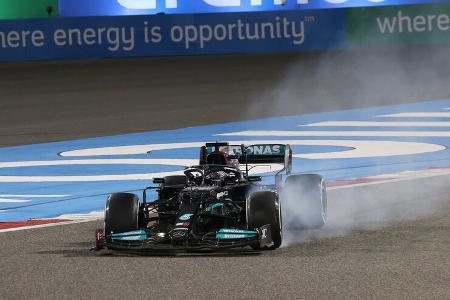 Lewis Hamilton - Mercedes - Formel 1 - GP Bahrain 2021 - Rennen 