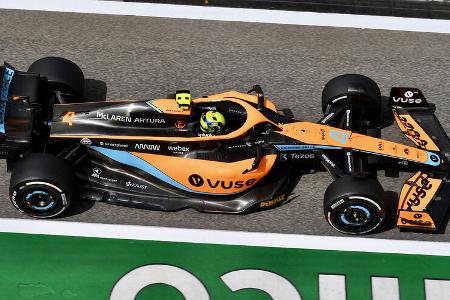 Lando Norris - McLaren - Formel 1 - Test - Bahrain - 11. März 2022