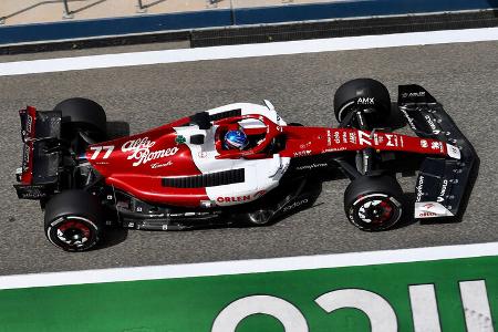 Valtteri Bottas - Alfa Romeo - Formel 1 - Test - Bahrain - 11. März 2022