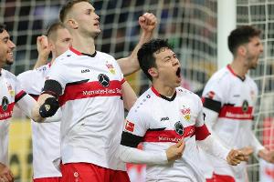Schwäbisches Kellerduell gedreht: Stuttgart schlägt Augsburg