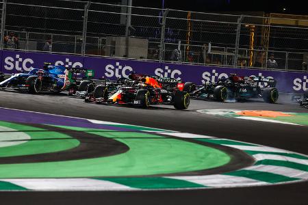 Max Verstappen - Red Bull - GP Saudi-Arabien 2021 - Jeddah - Rennen
