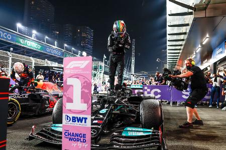 Lewis Hamilton - Mercedes - GP Saudi-Arabien 2021 - Jeddah - Rennen