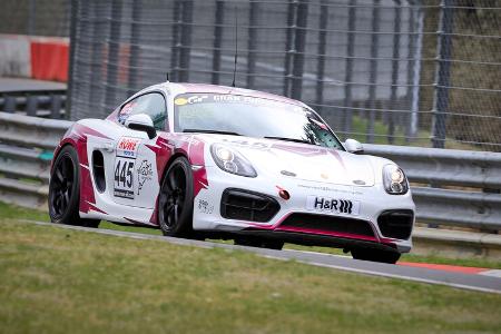 Porsche Cayman - Startnummer #445 - rent2drive-FAMILIA-racing - V5 - NLS 2021 - Langstreckenmeisterschaft - Nürburgring - Nordschleife