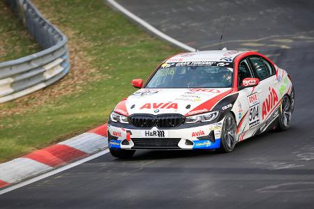 BMW 330i - Startnummer #504 - Team AVIA Sorg Rennsport - VT2 - NLS 2021 - Langstreckenmeisterschaft - Nürburgring - Nordschleife