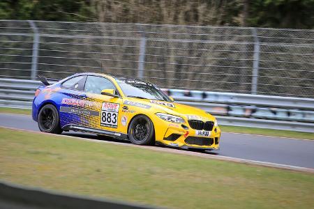 BMW M2 CS Racing - Startnummer #883 - Cup5 - NLS 2021 - Langstreckenmeisterschaft - Nürburgring - Nordschleife