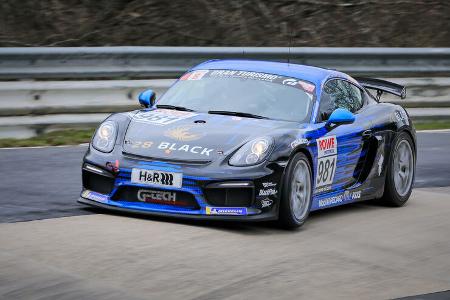 Porsche 718 Cayman GT4 CS - Startnummer #981 - G-Tech Competition - Cup3 - NLS 2021 - Langstreckenmeisterschaft - Nürburgring - Nordschleife