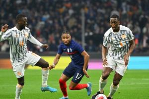 Frankreich mit Last-Minute-Sieg gegen die Elfenbeinküste