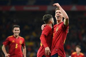 Joker Olmo schießt Spanien zum Sieg gegen Albanien