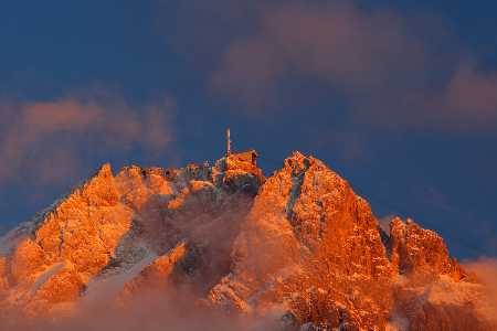Die 15 schönsten Orte, um in Deutschland den Sonnenuntergang zu genießen Zugspitze