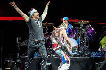 Red Hot Chili Peppers feiern ihren Stern auf dem Walk of Fame Red Hot Chili Peppers feiern ihren Stern auf dem Walk of Fame