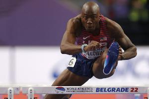 Hallen-WM: Hürdensprinter Holloway stellt eigenen Weltrekord über 60 m ein