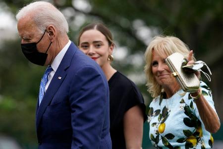 Hochzeit im Weißen Haus: Biden-Enkelin Naomi ist Hochzeit im Weißen Haus: Biden-Enkelin Naomi ist