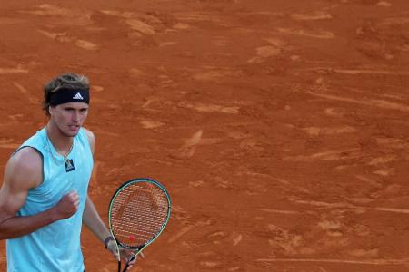 Zverev zieht souverän ins Achtelfinale von Monte Carlo ein Zverev zieht souverän ins Achtelfinale von Monte Carlo ein