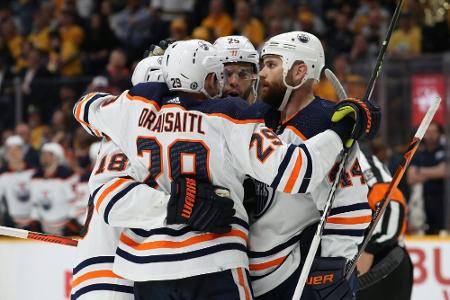 Draisaitl mit Dreierpack - auch Stützle mit drei Scorerpunkten Draisaitl mit Dreierpack - auch Stützle mit drei Scorerpunkten