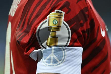 DFB nutzt Pokal-Halbfinale für Friedensappelle DFB nutzt Pokal-Halbfinale für Friedensappelle