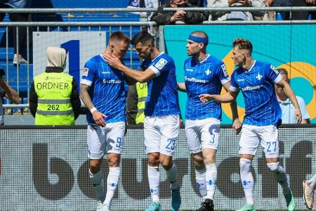 Darmstadt meldet sich im Aufstiegsrennen zurück Darmstadt meldet sich im Aufstiegsrennen zurück
