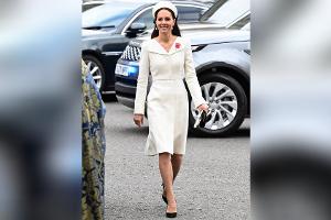 Strahlender Auftritt: Herzogin Kate recycelt erneut weißes Kleid