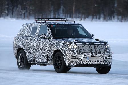Erlkönig Range Rover Sport