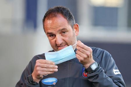 Corona-Infektion: Heidenheim ohne Trainer Schmidt Corona-Infektion: Heidenheim ohne Trainer Schmidt