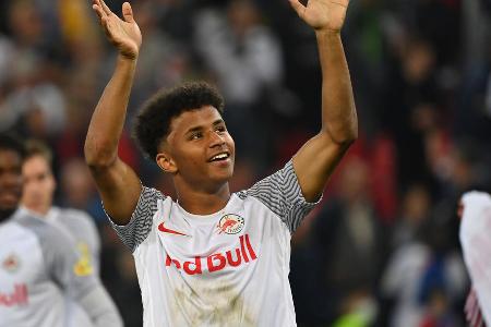 Karim Adeyemi - Gilt als Haaland-Nachfolger beim BVB, Medienberichten zufolge steht eine Einigung kurz bevor. Gewann mit Salzburg in diesem Jahr das Double und ist Top-Torschütze seiner Mannschaft.