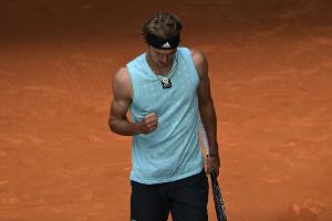 Madrid: Kurzarbeiter Zverev im Viertelfinale