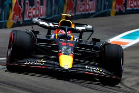 Formel 1: Perez Favorit auf Miami-Pole - Leclerc und Verstappen lauern Formel 1: Perez Favorit auf Miami-Pole - Leclerc und Verstappen lauern