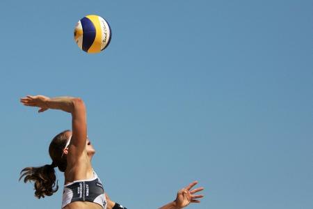Beachvolleyball: Laboureur/Schulz im Finale von Katar Beachvolleyball: Laboureur/Schulz im Finale von Katar
