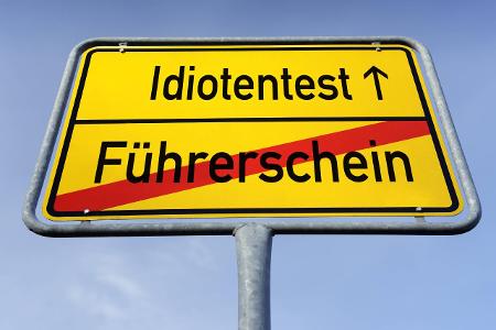 MPU Idiotentest Vorbereitung