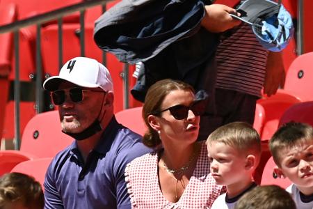 Medien: Rooney bei Jugendturnier in Berlin Medien: Rooney bei Jugendturnier in Berlin
