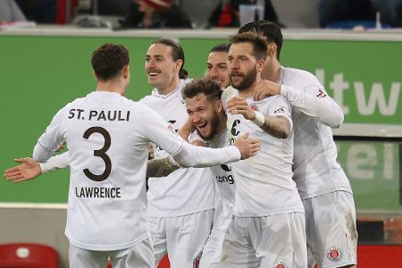 Versöhnlicher Abschluss: St. Pauli besiegt Düsseldorf Versöhnlicher Abschluss: St. Pauli besiegt Düsseldorf