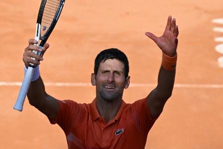 Pünktlich für Paris in Form: Djokovic triumphiert in Rom Pünktlich für Paris in Form: Djokovic triumphiert in Rom