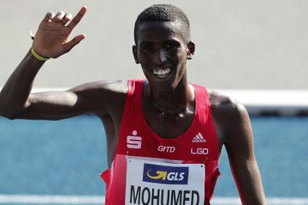Nur Baumann war schneller: Mohumed über 5000 m mit Top-Zeit Nur Baumann war schneller: Mohumed über 5000 m mit Top-Zeit