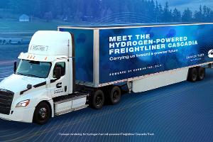 Daimler Cascadia Brennstoffzellen-Lkw Cummins