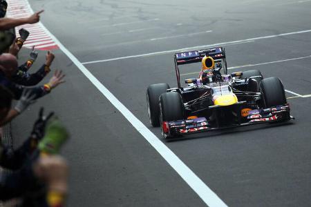Sebastian Vettel Red Bull Formel 1 GP Indien 2013