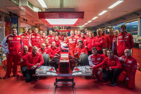 Sebastian Vettel - Ferrari-Test - Fiorano - 2014