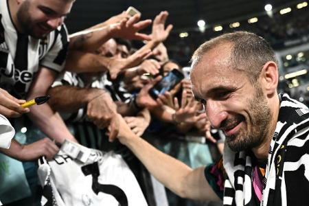 Juve kassiert Stimmungsdämpfer bei Chiellinis Abschied Juve kassiert Stimmungsdämpfer bei Chiellinis Abschied