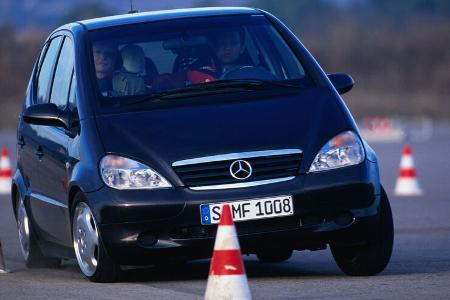 Mercedes A-Klasse W 168 Elchtest mit ESP 1998