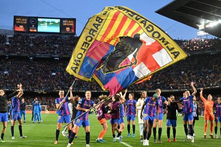 Barca-Frauen mit Selbstvertrauen ins Finale gegen Lyon Barca-Frauen mit Selbstvertrauen ins Finale gegen Lyon