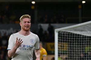 Premier League: De Bruyne zum zweiten Mal Spieler der Saison