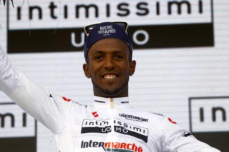 Giro: Eritreer Girmay schreibt mit Etappensieg Geschichte
