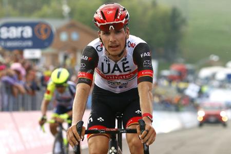 Corona: Gesamtvierter Almeida muss beim Giro aussteigen Corona: Gesamtvierter Almeida muss beim Giro aussteigen