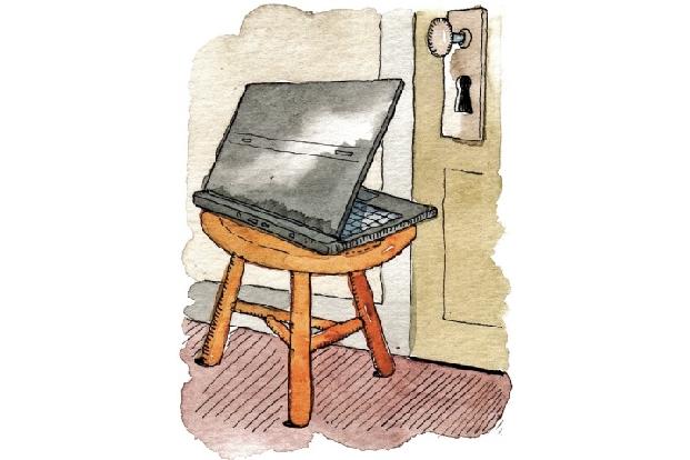 Webcam-Spionage Illustration: Barry Blitt