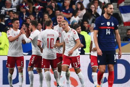 Weltmeister Frankreich verliert WM-Test gegen Dänemark Weltmeister Frankreich verliert WM-Test gegen Dänemark